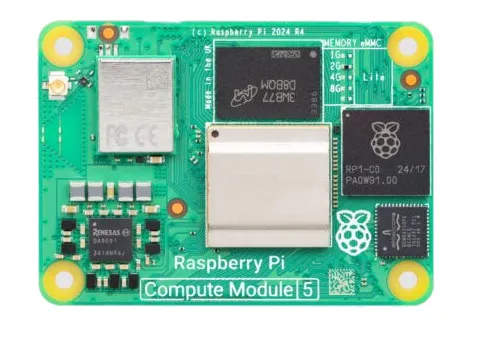 Raspberry Pi 发布新款 Compute Module 5，定价为 45 美元，继续推动嵌入式开发